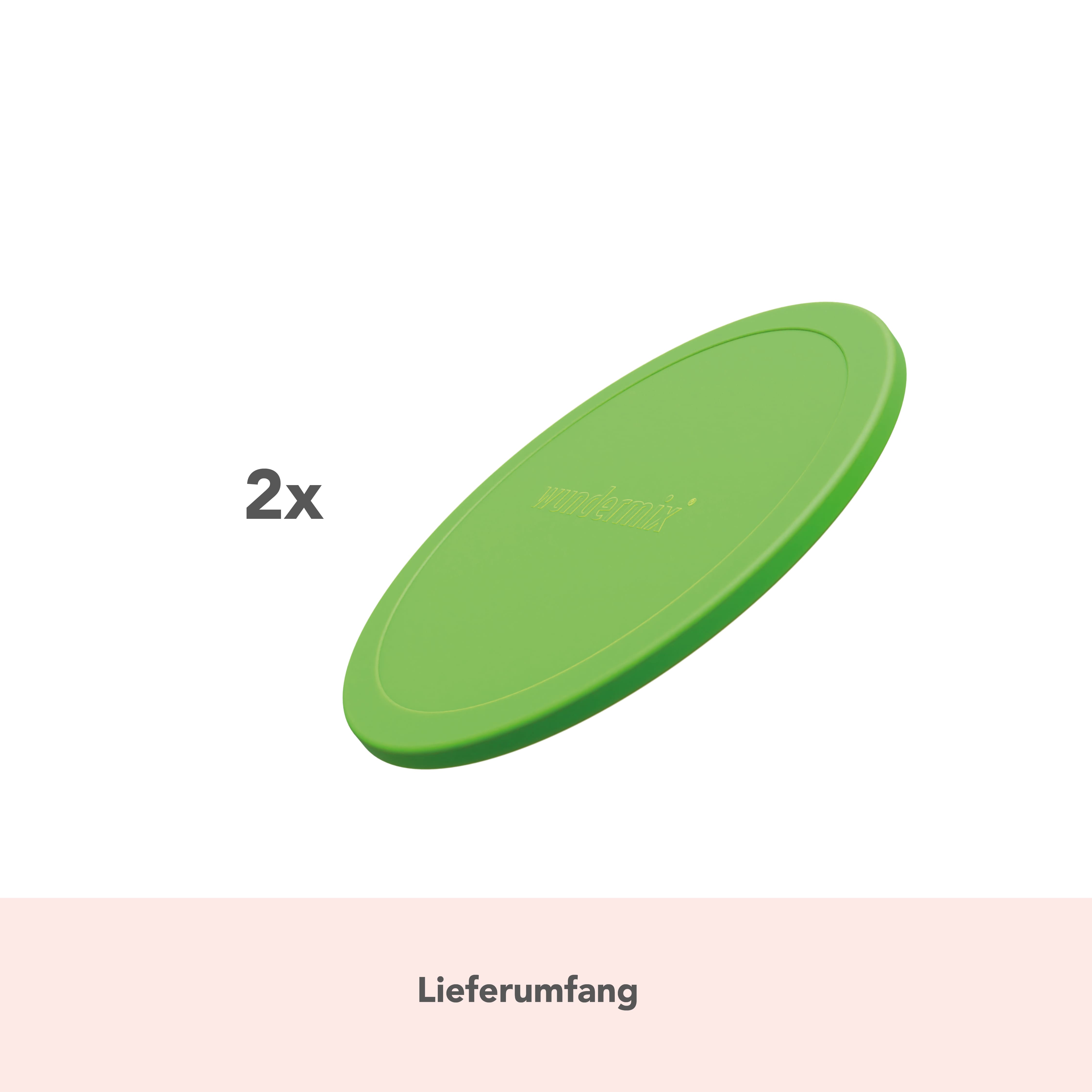 WunderLid® | Silicone lid for Thermomix mixing bowl | Set of 2