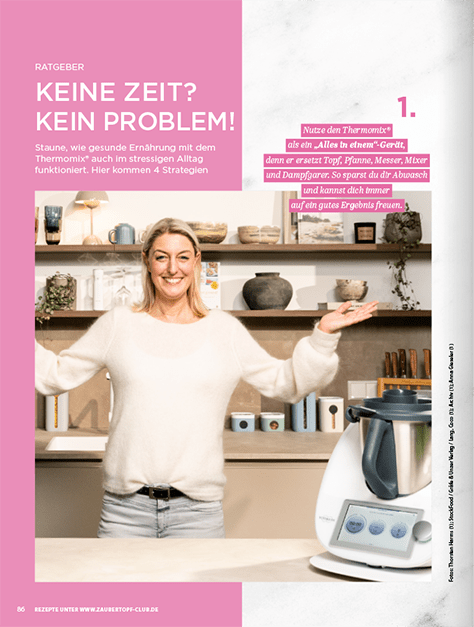 ZauberTopf Gold - Edition "Low Carb Express" - Ausgabe 01/2026 - Wundermix GmbH