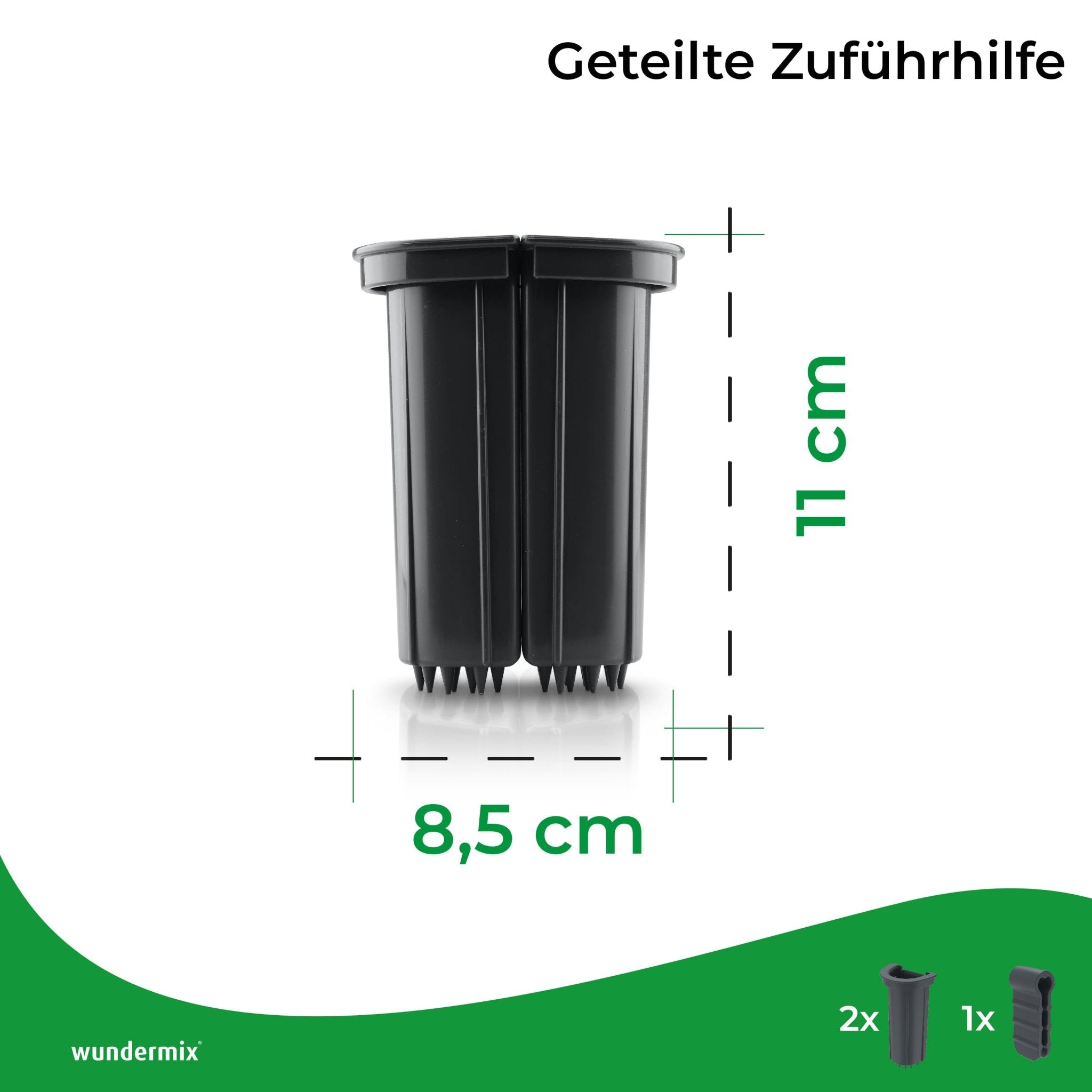 [Ersatzteil] Geteilte Zuführhilfe für WunderSlicer - Wundermix GmbH