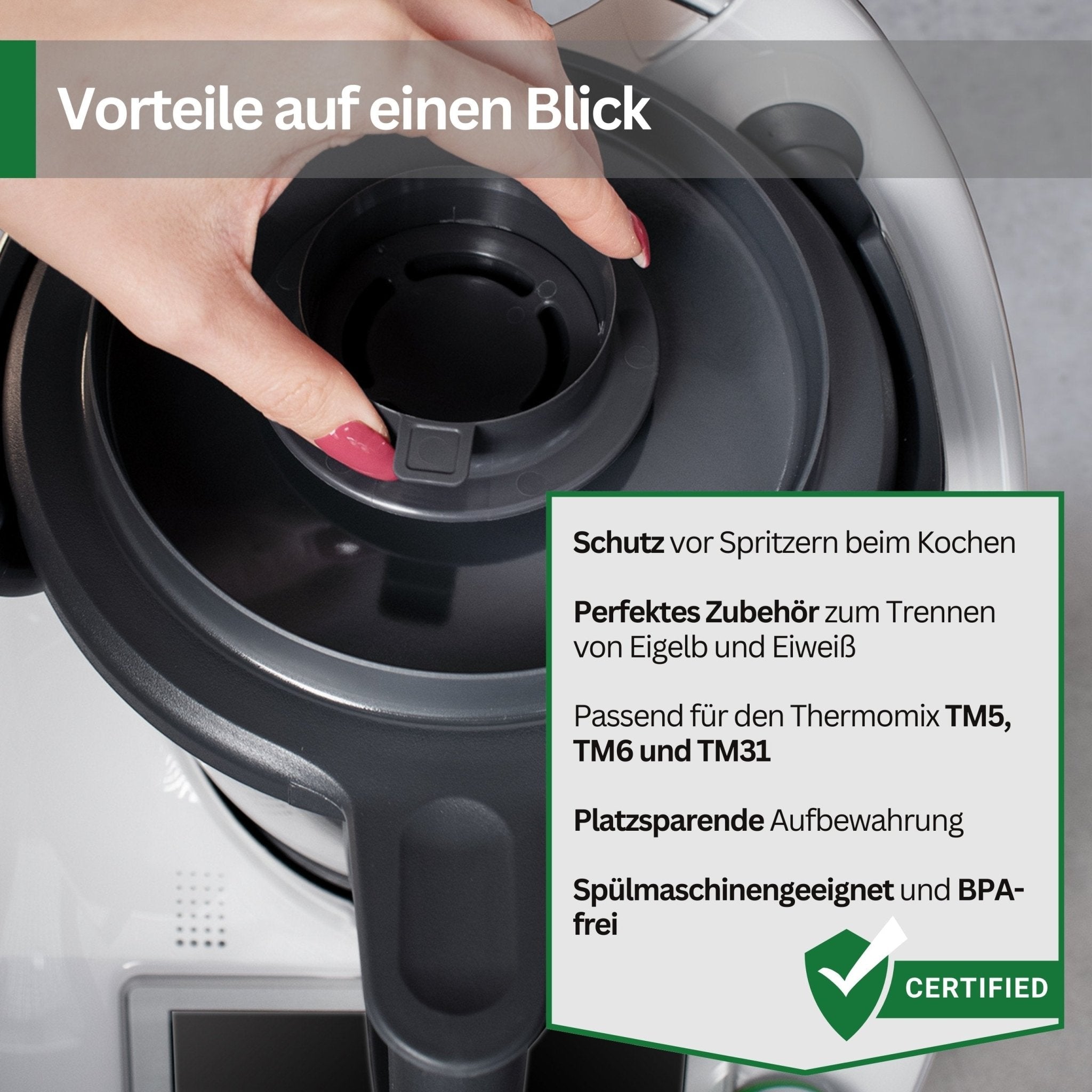 SplashPRO | Spritzschutz & Eigelbtrenner - Wundermix GmbH