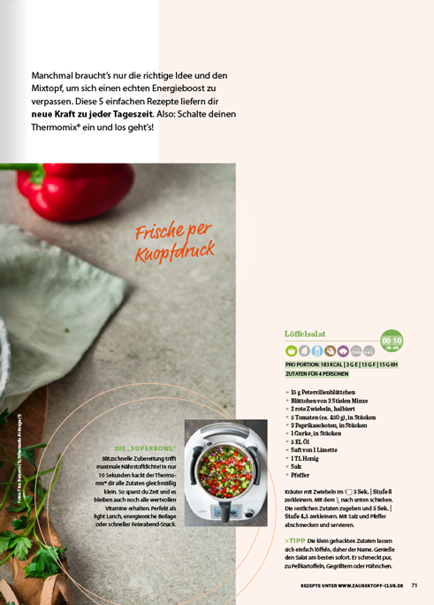 ZauberTopf - Special Issue Slimming 01/2026