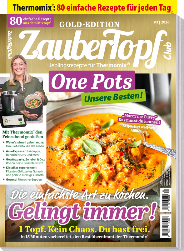 ZauberTopf Gold-Edition "One Pots" - Ausgabe 03/2026 - Wundermix GmbH