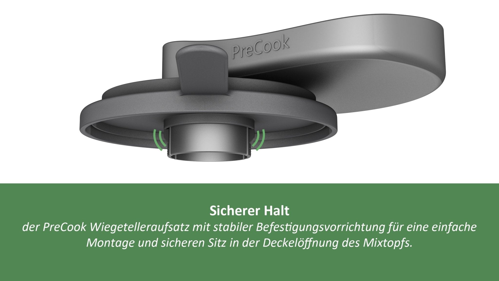 Mixle® PreCook | Deckelerweiterung für TM6, TM5, TM31 - Wundermix GmbH