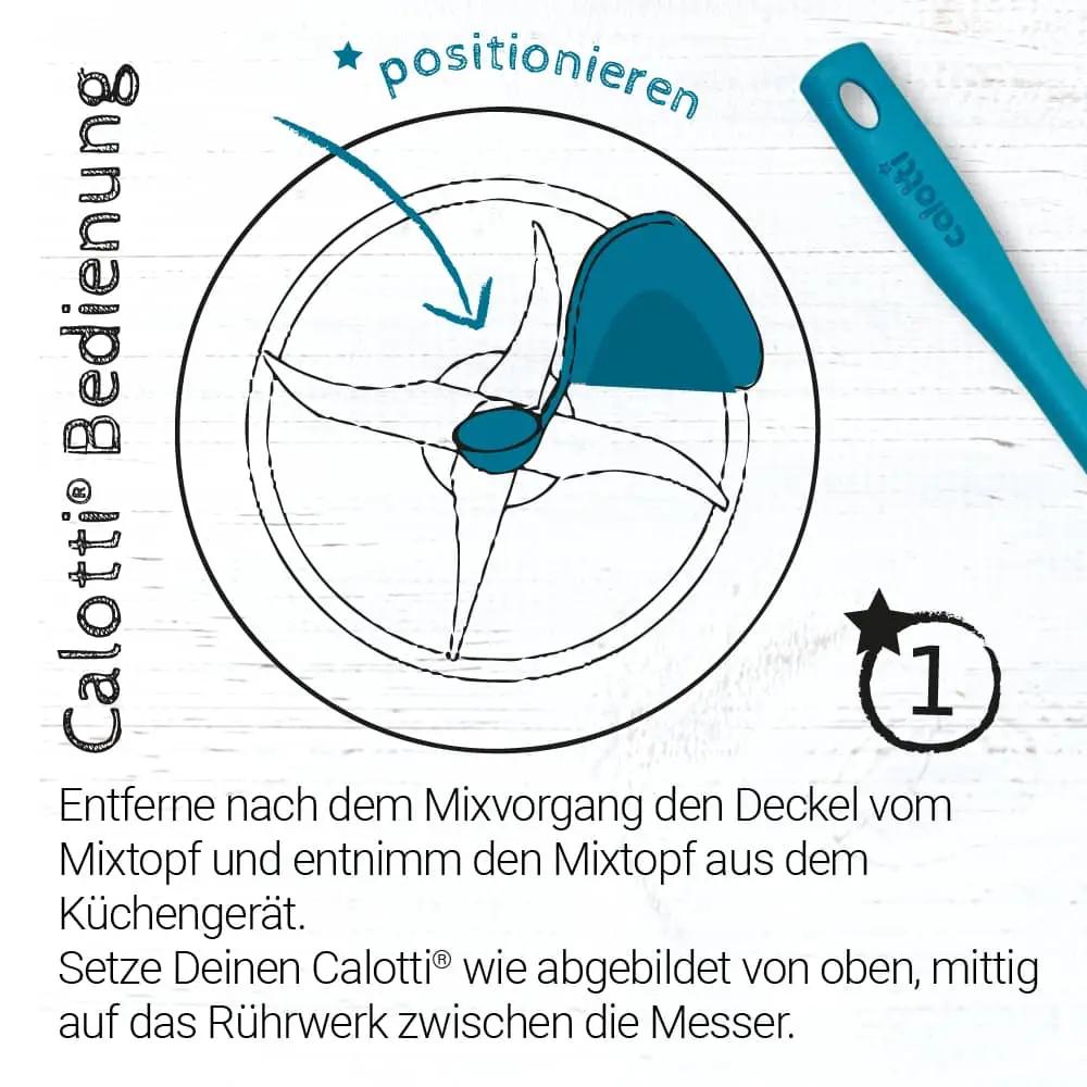 Calotti® Drehkellenspatel für Thermomix
