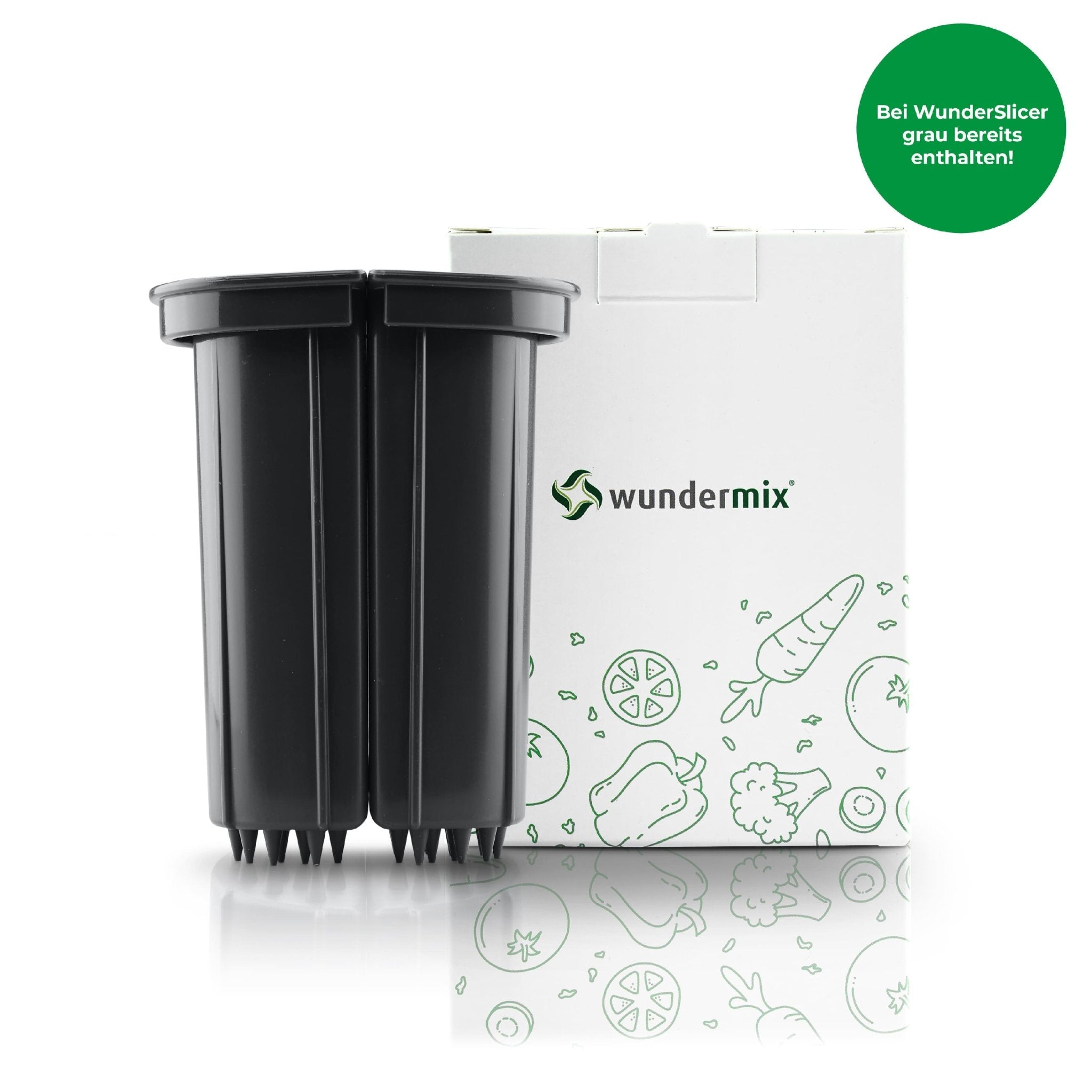 Geteilte Zuführhilfe für WunderSlicer - passend für Modelle grau und grün - Wundermix GmbH