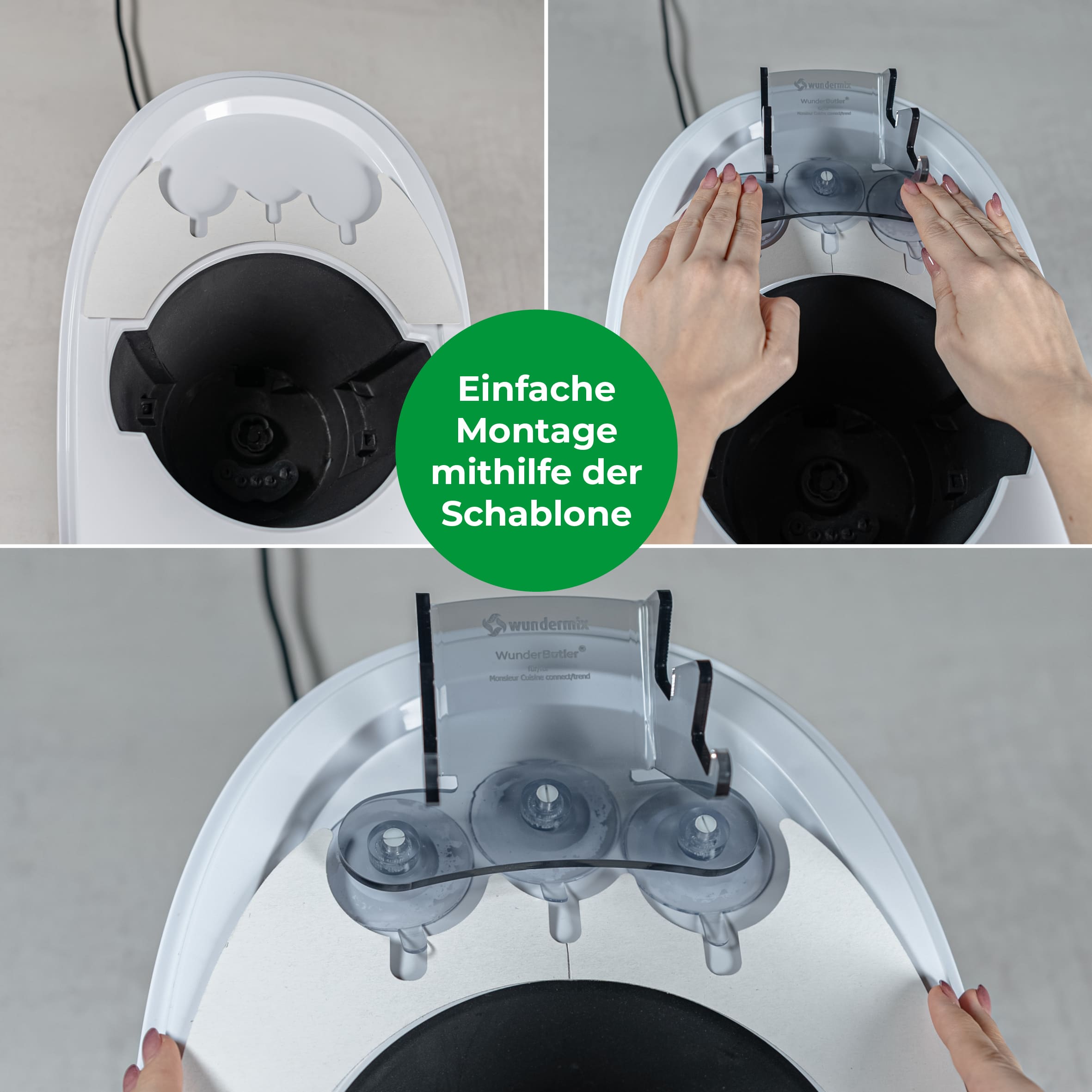 [B-Ware] WunderButler® | Deckelhalter für den Monsieur Cuisine Connect & Trend - Wundermix GmbH