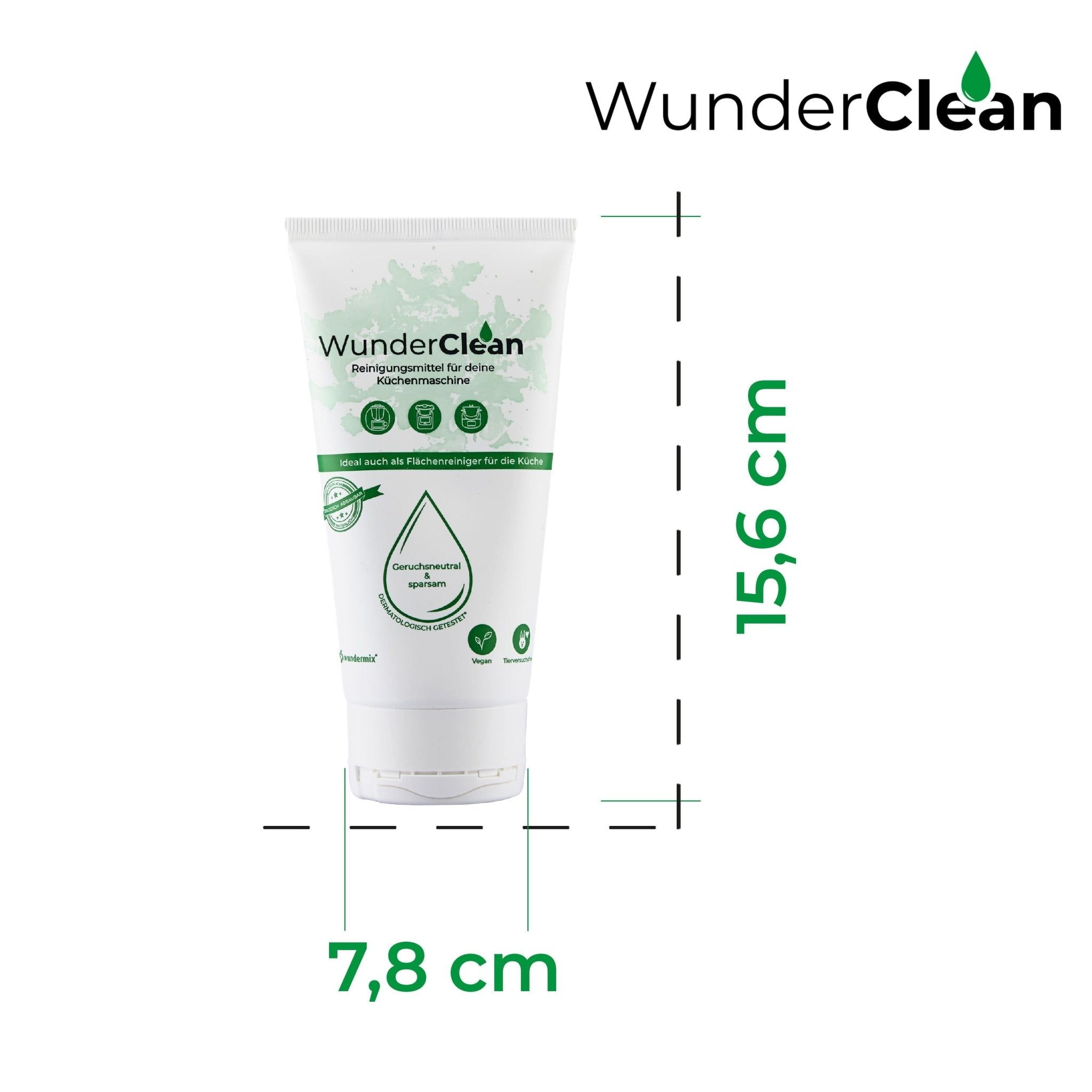 WunderClean Reiniger | Ökologisches Reinigungsmittel in der Tube | 150g - Wundermix GmbH