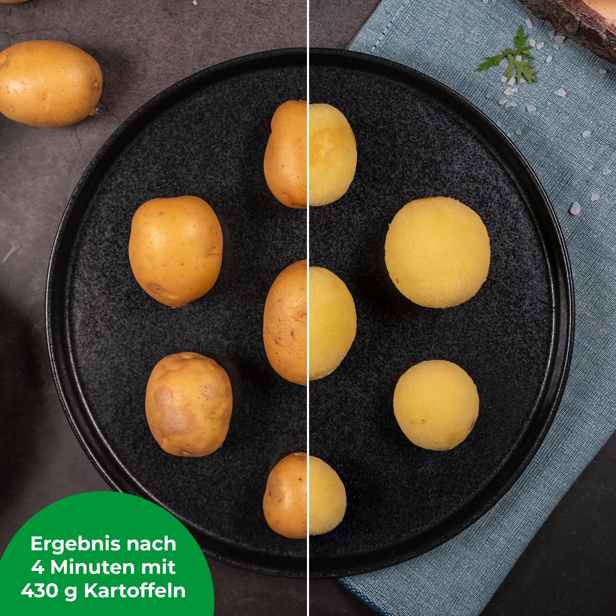 [B-Ware] WunderPeeler® | V2 | Kartoffelschäler-Aufsatz für Monsieur Cuisine Connect, Trend und Smart - Wundermix GmbH