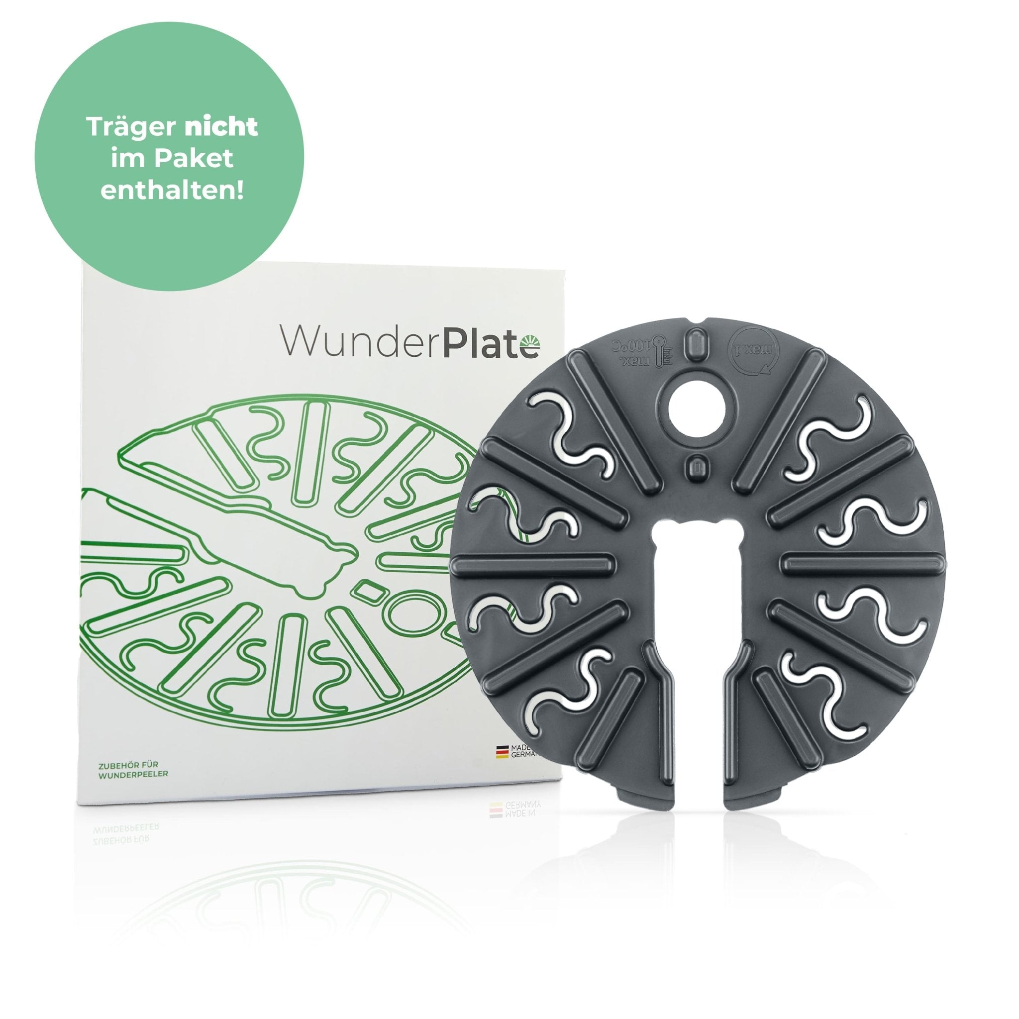 WunderPlate® (ohne Träger) | Messerabdeckung-Wechselscheibe für WunderPeeler - Wundermix GmbH