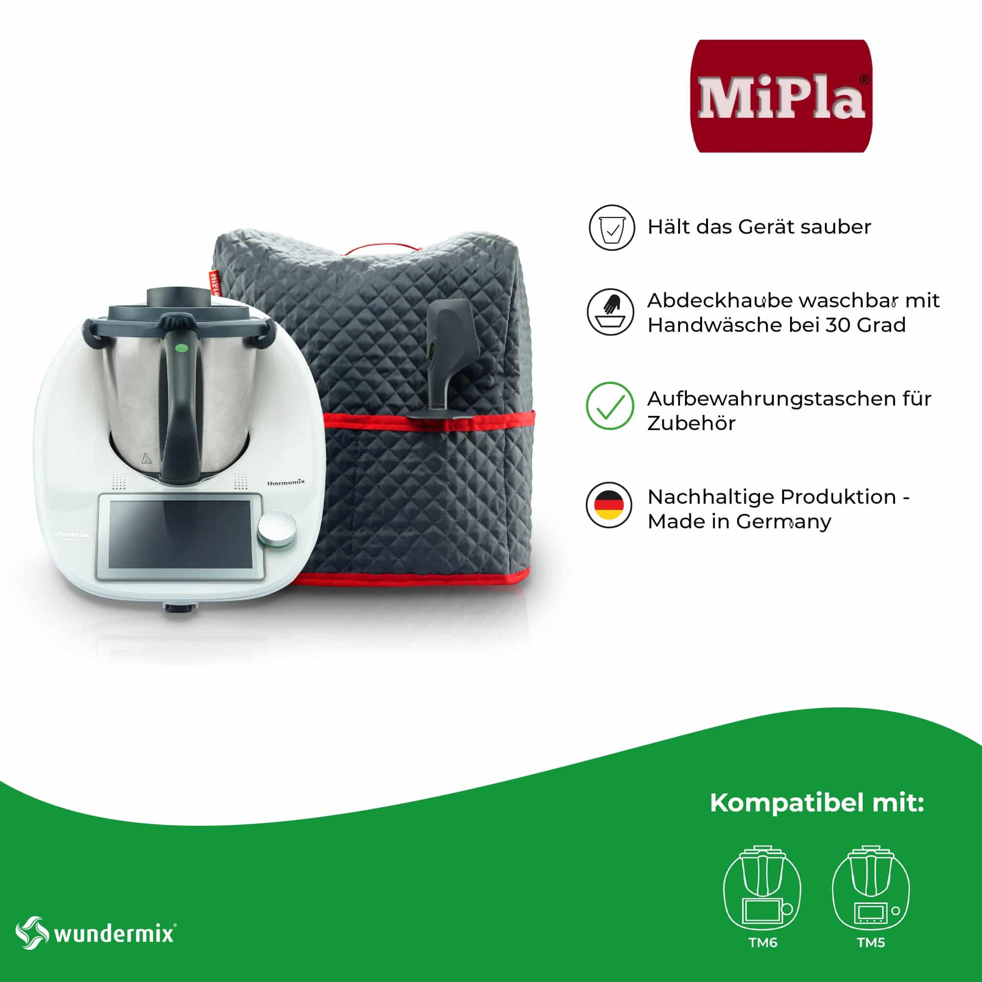 MiPla®  Cover for Thermomix TM6 & TM5