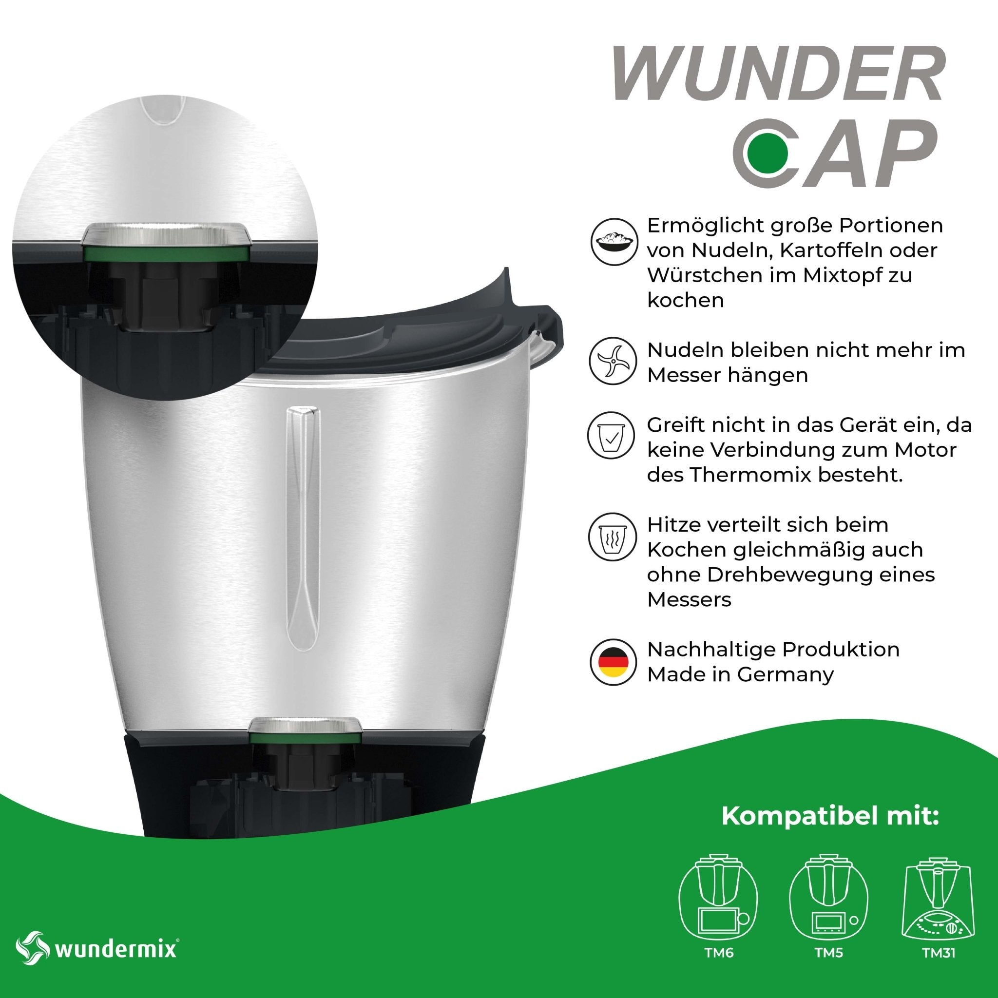WunderCap® + FlexiSpatel® - Wundermix GmbH