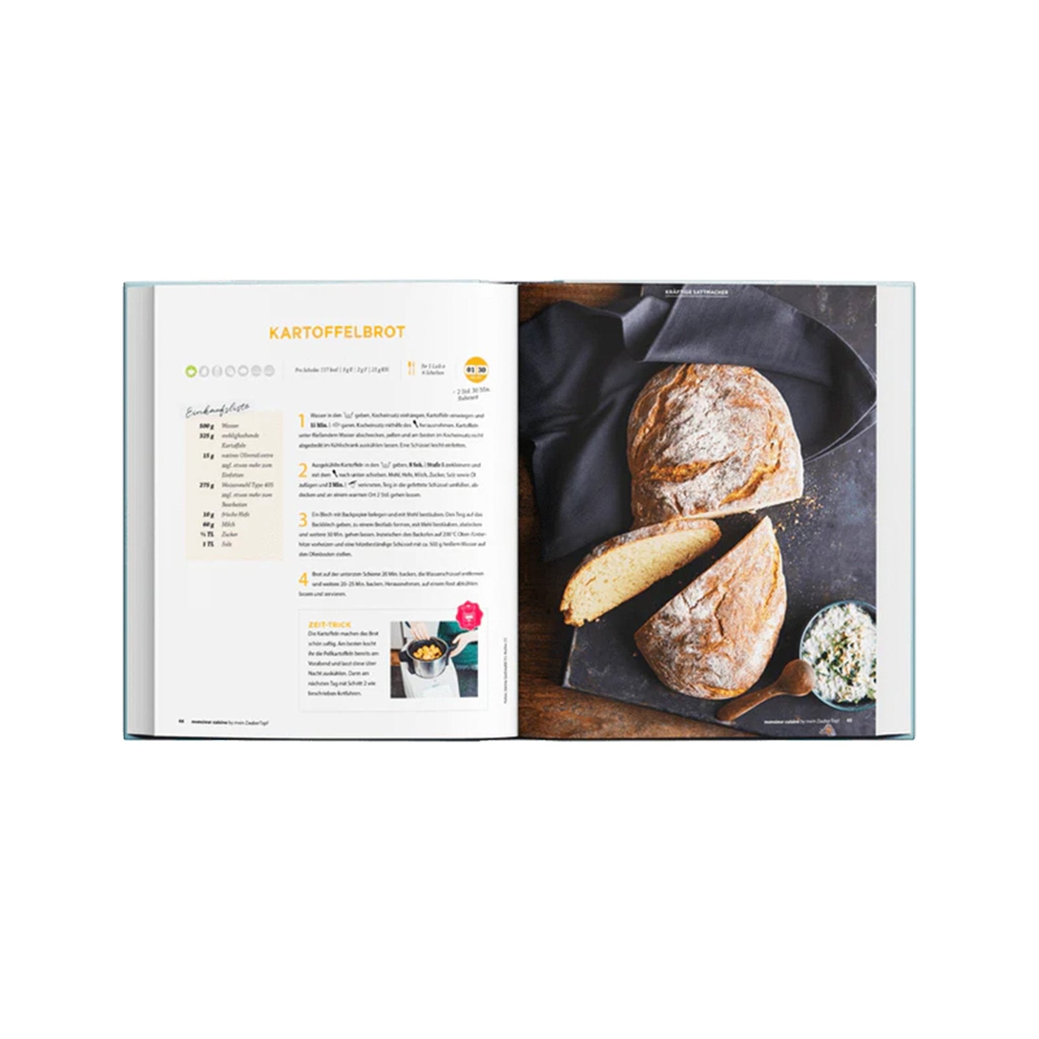 Brot backen - Knusprig, frisch & selbst gemacht | Lieblingsrezepte für Monsieur Cuisine - Wundermix GmbH