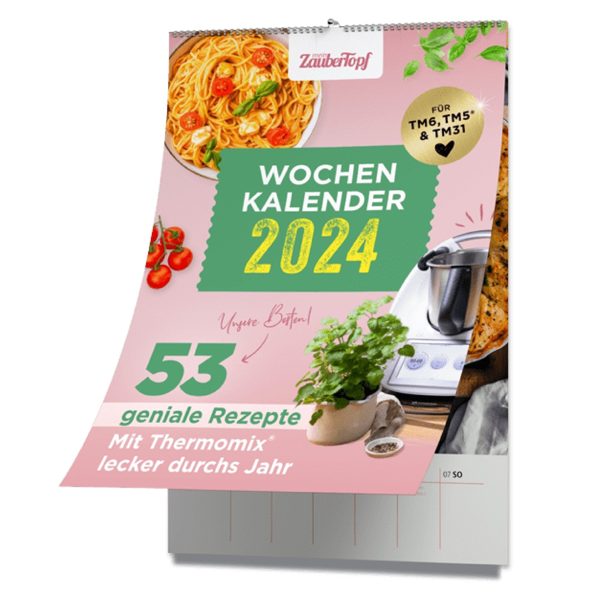 Wochenkalender 2024 | mein ZauberTopf | Thermomix - Wundermix GmbH