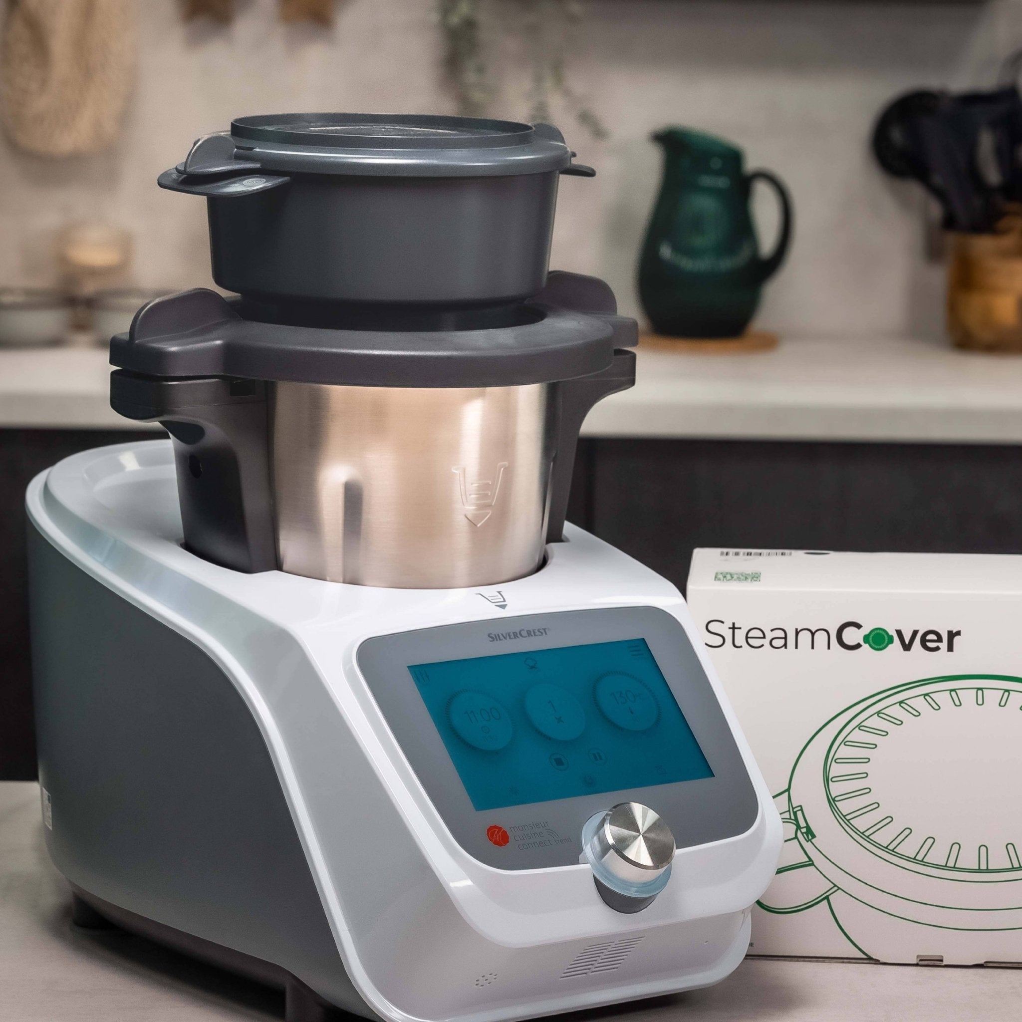 SteamCover® | Dampf- und Geruchsfilter für den Monsieur Cuisine Smart, Trend & Connect - Wundermix GmbH
