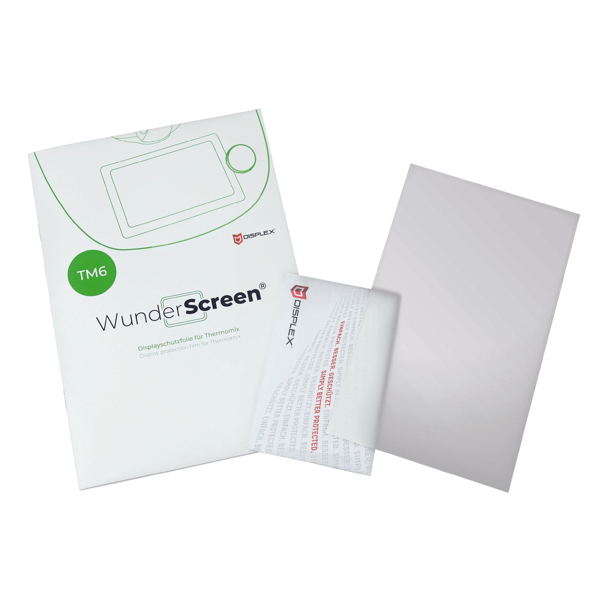 WunderScreen® Hybrid-Glas Displayschutz für Thermomix TM6 - Wundermix GmbH